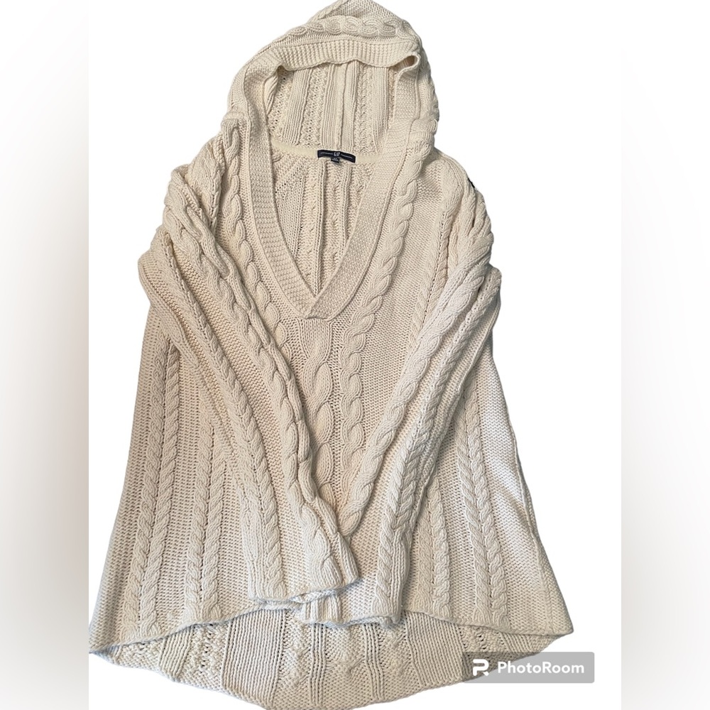 Gap Hooded Knit Sweater